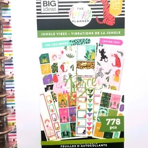 Happy Planner Jungle Vibes Sticker Book